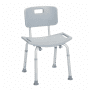 Drive Medical Shower Chair with Adjustable Back 300 LB Weight Cap.