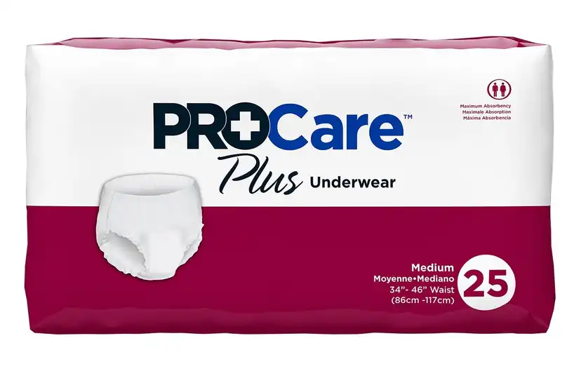 Procure Plus Underwear Unisex M 25 ct.