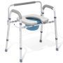 Padded Seat Bedside Commode