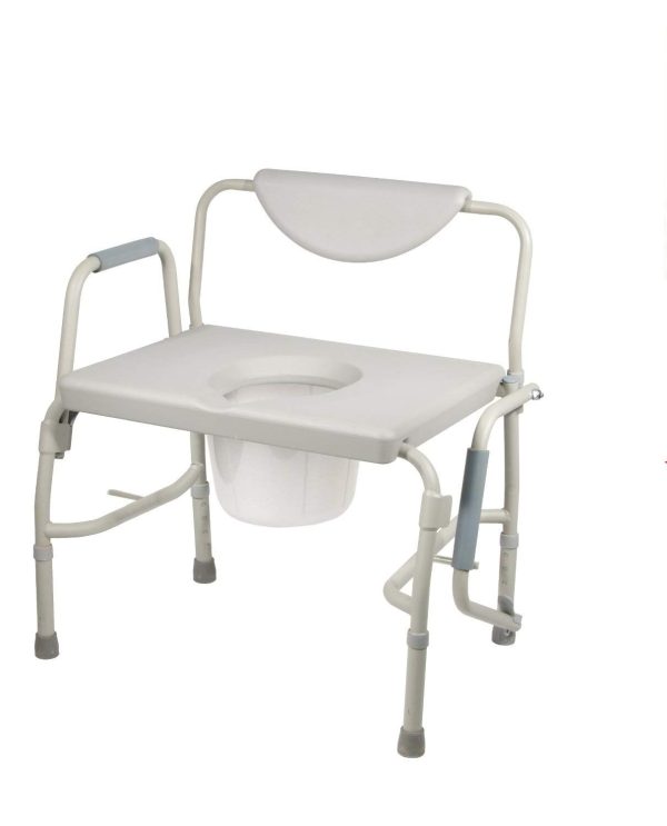 Drop Arm Bedside Commode