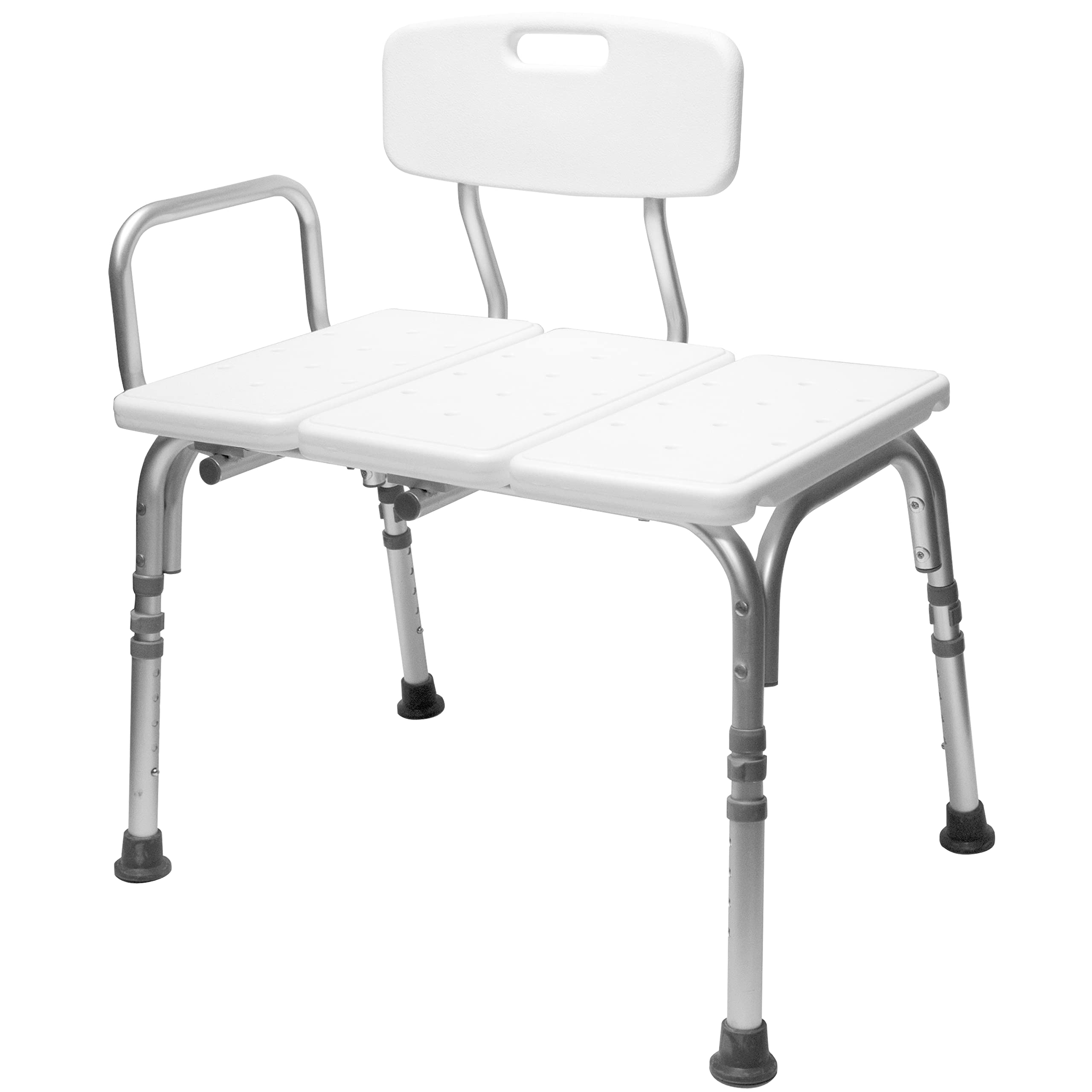 Carex Bathtub Transfer Bench Adjustable Height and Entry Side