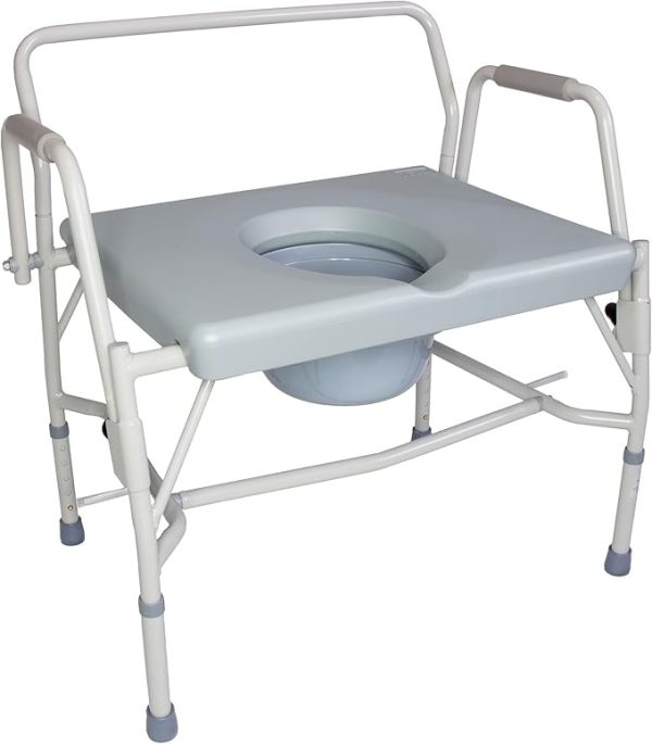 Bariatric (Holds Up To 400lbs) Bedside Commode