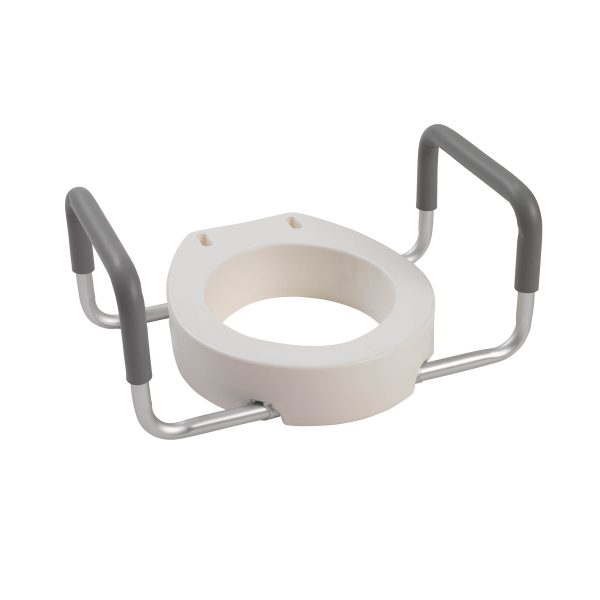 Drive Medical Toilet Seat Riser W/Removable Arms