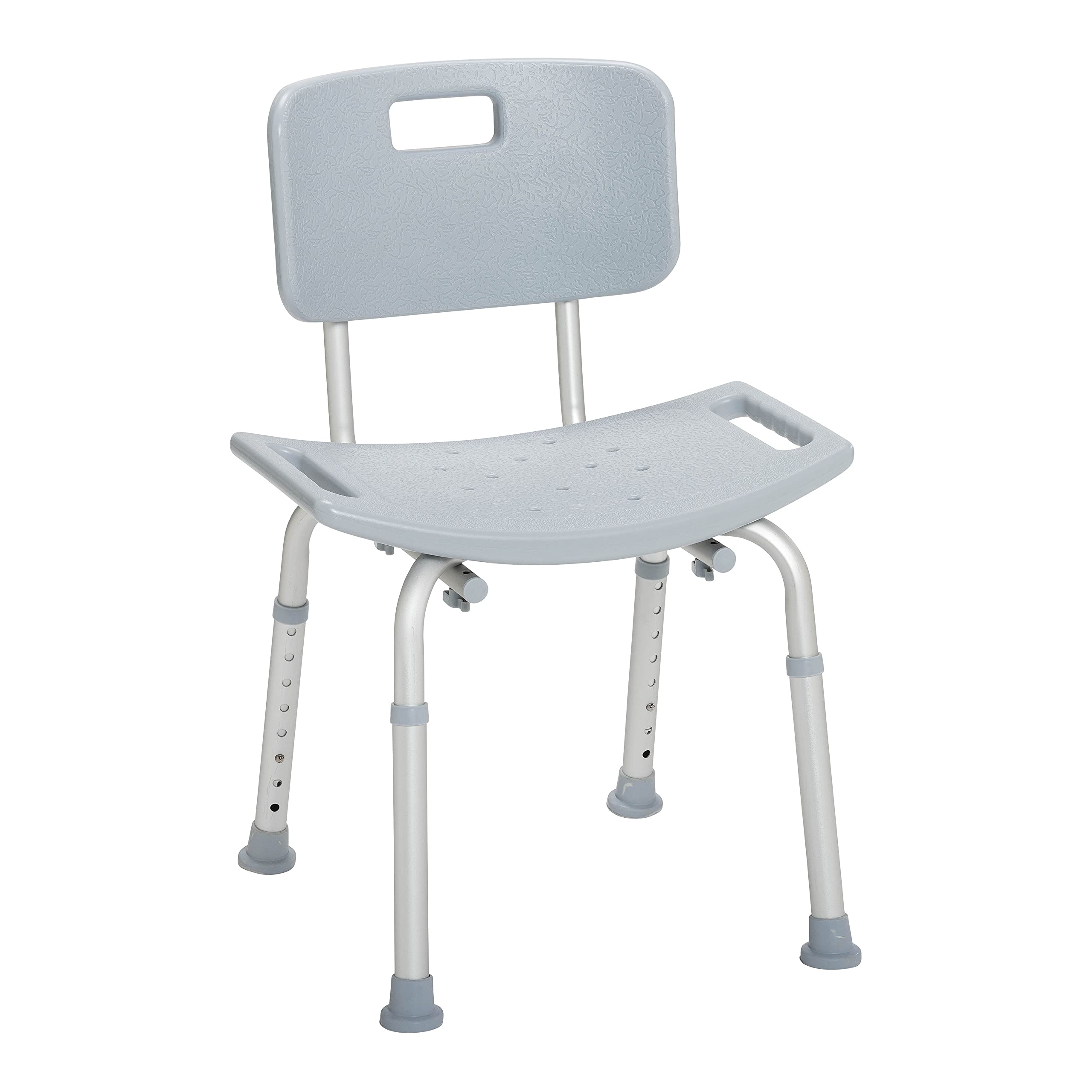 Drive Medical Shower Chair with Adjustable Back 300 LB Weight Cap.