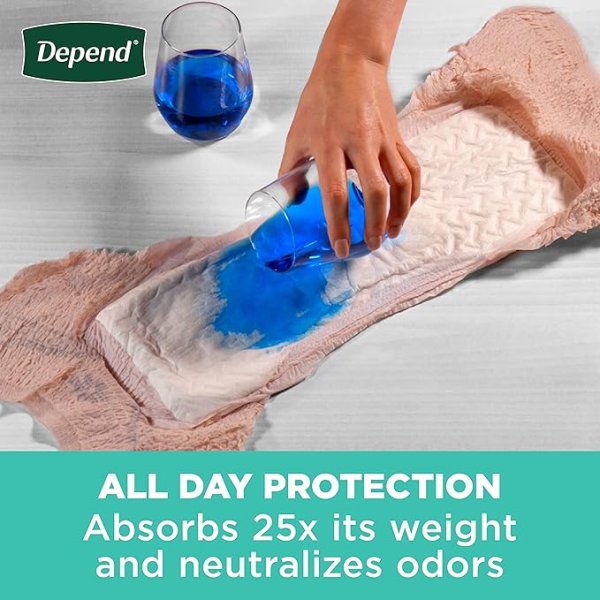 Depends Fresh Protection Women M 15 ct. - Image 2