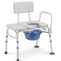 GreenChief 2 in 1 Bedside Commode Chair