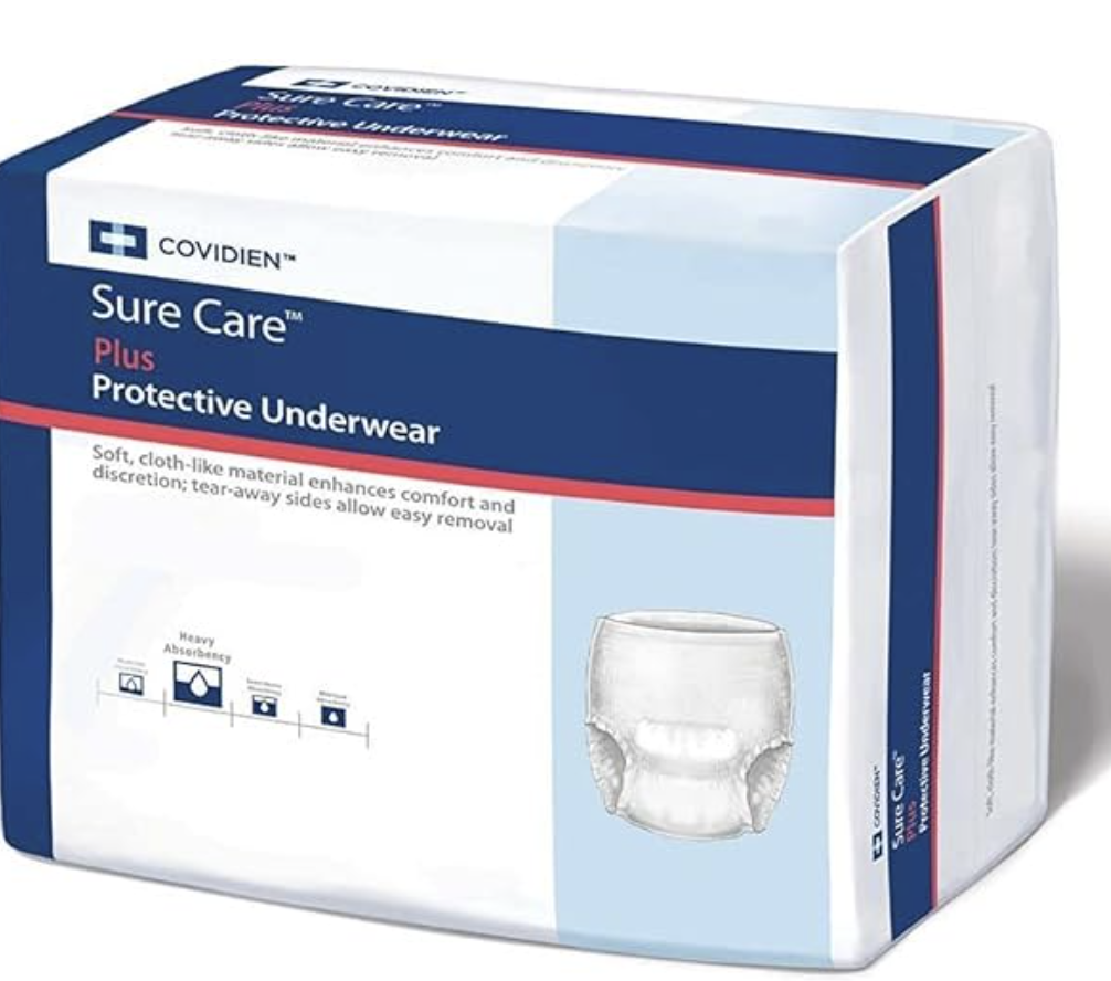 Covidin Sure Care Super Protective Underwear M 18 ct.