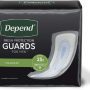 Depend Incontinence Guards For Men, Maximum Absorbency, 52 Ct