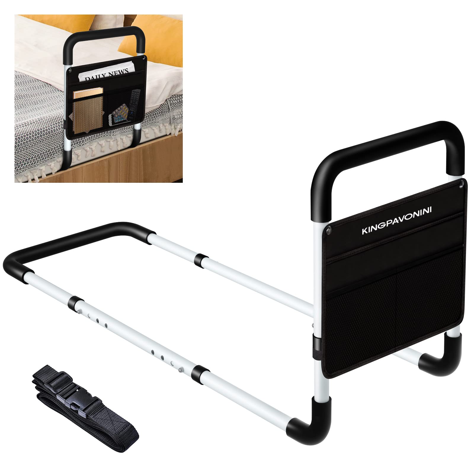 Bed Assist Rail with  Storage Bag