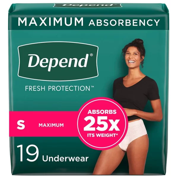 Depend Fresh Protection Women's Depends S 19 ct.