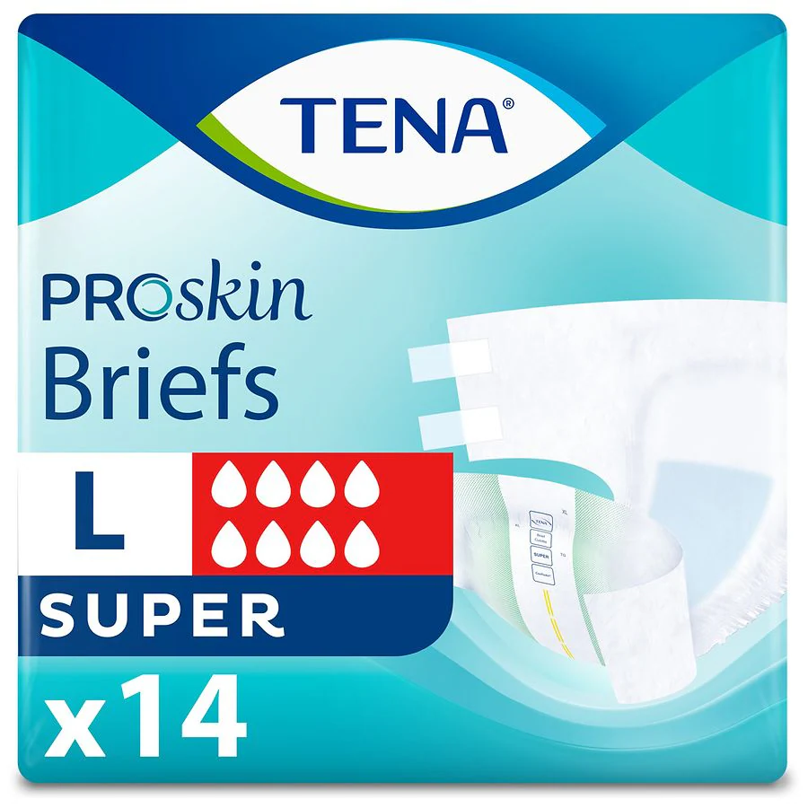 Tena ProSkin Unisex Briefs L 14 ct.