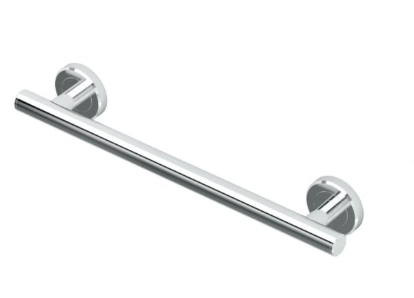 Gatco Latitude II 12 in. x 0.875 in. Grab Bar Chrome