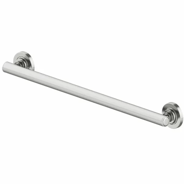 allen + roth Townley 36-in Brushed Nickel Wall Mount ADA Compliant Grab Bar (300-lb Weight Capacity)