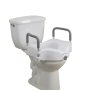 Drive Medical RTL12027RA 2-in-1 Raised Toilet Seat With Removable Padded Arms