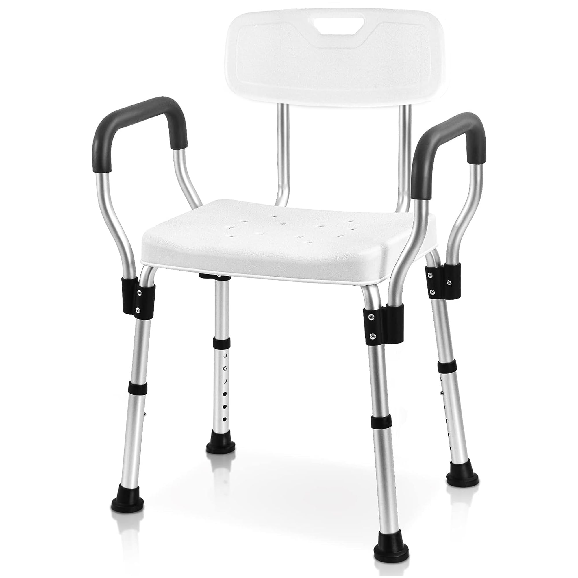 Sangohe Shower Chair with Back and Handles