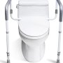 WeHwupe Adjustable Toilet Safety Rail