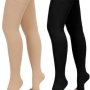 Totexil 2 Pairs Compression Stockings for Women & Men
