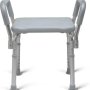 Medline Backless Shower Chair with Arms - 350 lb. capacity