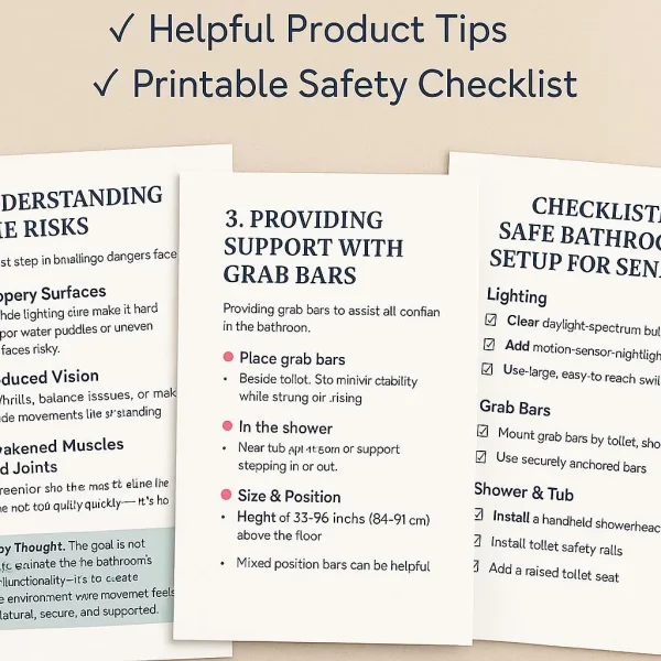 Safe Bathroom Setup Guide for Seniors - Image 2
