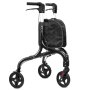 Planetwalk Premium 3 Wheel Rollator Walker for Seniors