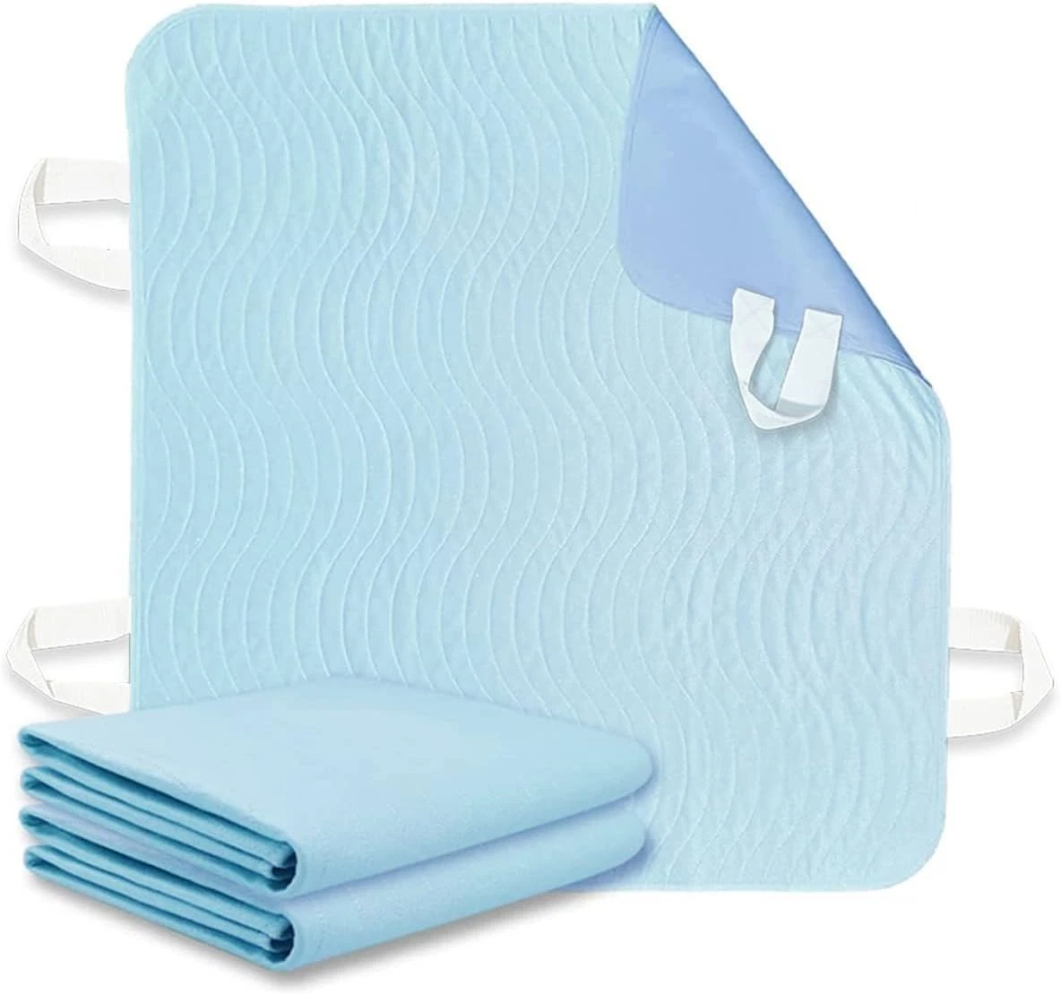2 Pack Bed Pads for Incontinence Positioning 36″ x 34″